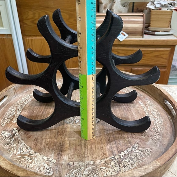 Pottery Barn Dining Pottery Barn Wood Wine Rack Poshmark